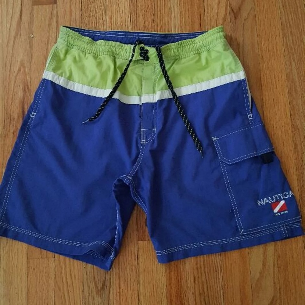 Mens classic Nautica Swim Trunks